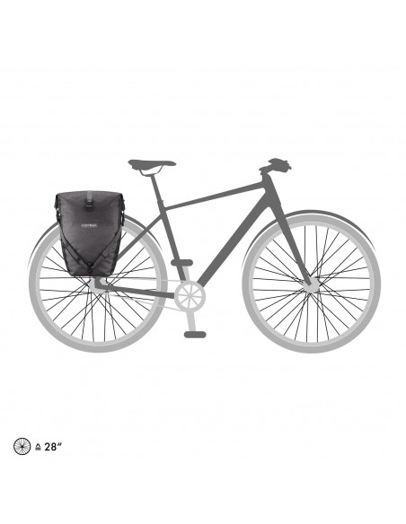 Ortlieb Cykelväska Back-Roller Plus CR Svart Par