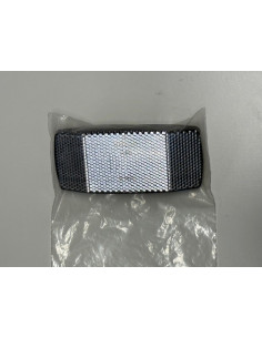 Herrmans Vidvinkelreflex Fram för Korg/Styrstamsfäste Vit