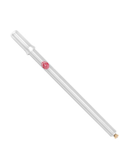 Mijnen Pieper Handpump Klassisk Silver Krom - Sigge Cykel