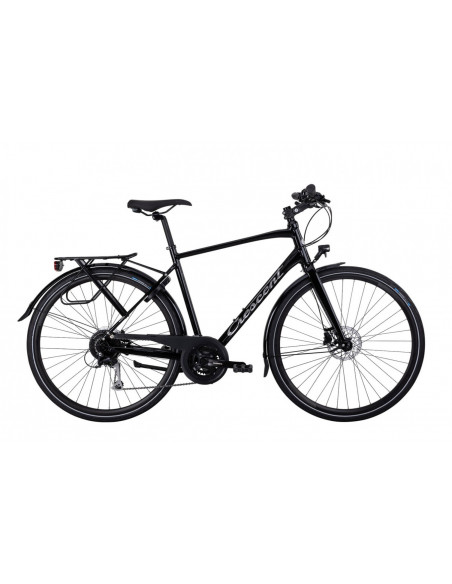 Crescent Kebne 16-vxl Svart hybridcykel - Sigge Cykel