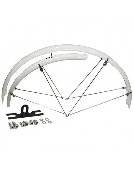 Cavo Skärmset 28 45mm Vit - Sigge Cykel