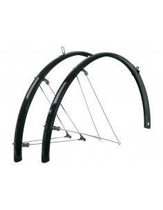 SKS Skärmset Bluemels 35mm Svart Blank 28