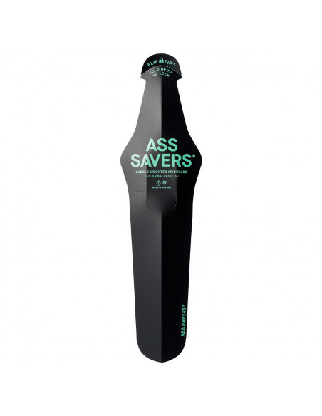 Ass Savers Skärm Bak Regular Svart - Sigge Cykel