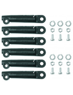 SKS Montage-Adapter Till Heltäckande Skärmar Med 4,5mm Stag