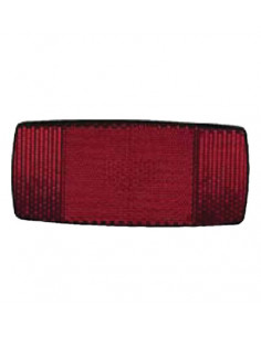 Herrmans Vidvinkelreflex Bak för Pakethållare Röd