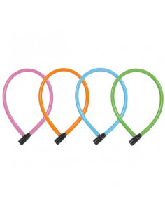 Abus Wirelås Kids 1900/55cm 6mm Blandade Färger