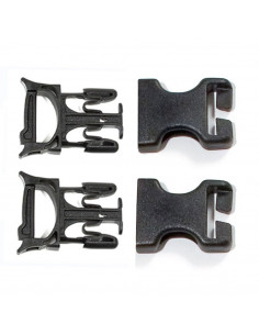 Ortlieb Tillbehör Repairbuckle Stealth 25mm Par