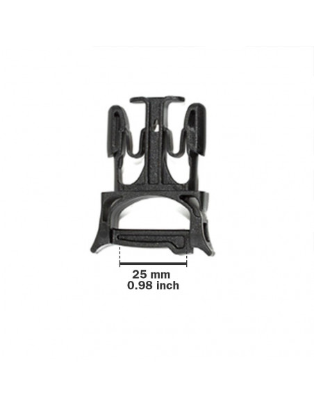 Ortlieb Tillbehör Repairbuckle Stealth 25mm Par