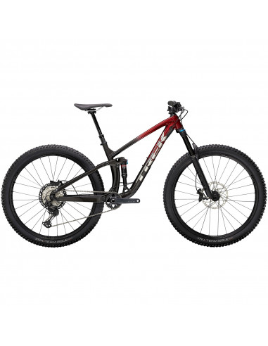 Trek Fuel EX 8 XT Rage Red To Dnister Black Fade