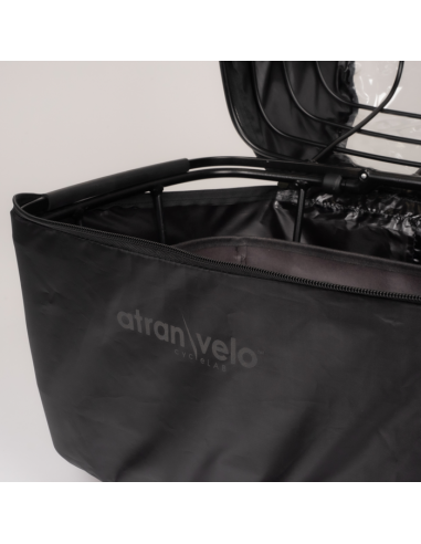 Atran Velo Regnskydd Duo Svart Med Fönster