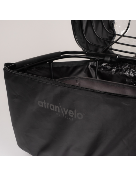 Atran Velo Regnskydd Duo Svart Med Fönster
